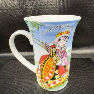 Alice In Wonderland Cafe Queen Of Hearts 2010 Paul Cardew Coffee Cup Mug England